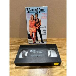 Valley Girl-VHS-1989 Nicolas Cage-Video Treasures Release-FAST SHIPPING